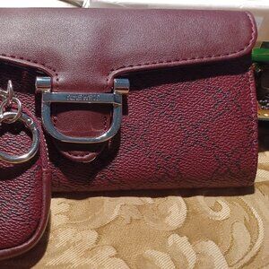 NINE WEST - Wallet and Change Purse with Keychain